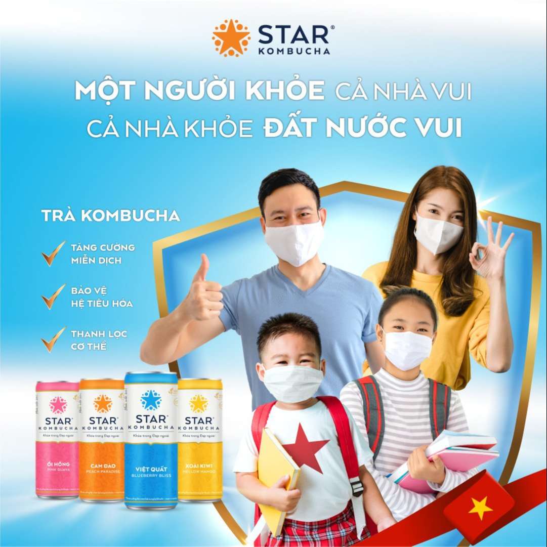 Star Kombucha khởi động chiến dịch vì sức khỏe cộng đồng